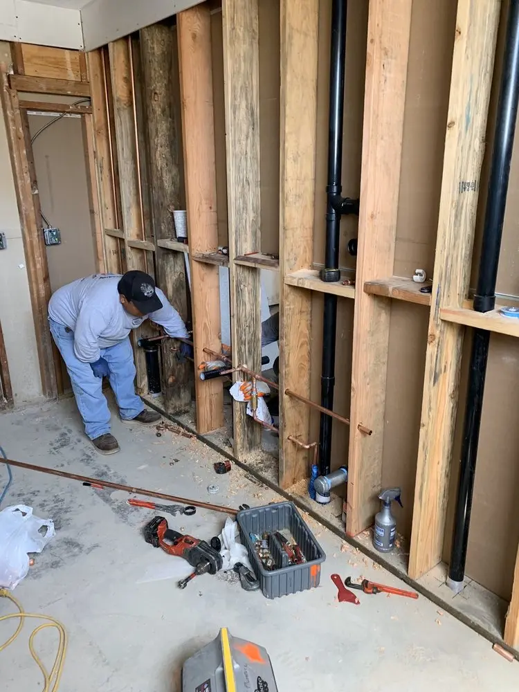 Commercial rough-in plumbing for Water Heater Replacement in Olde Torrance